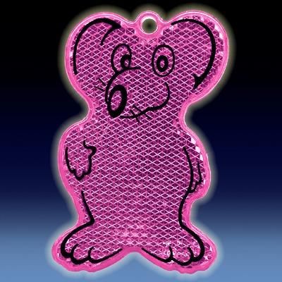 Branded Promotional SAFETY REFLECTOR MOUSE SHAPE Reflector From Concept Incentives.