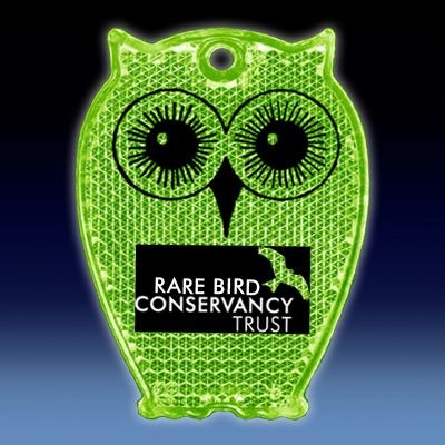 Branded Promotional SAFETY REFLECTOR OWL SHAPE Reflector From Concept Incentives.