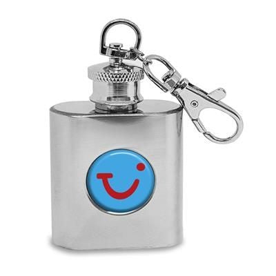 Branded Promotional HIP FLASK KEYRING Hip Flask From Concept Incentives.