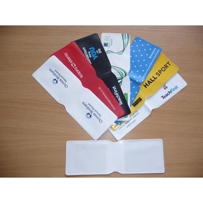 Branded Promotional PVC OYSTER CARD WALLET Season Ticket Holder From Concept Incentives.