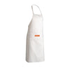 Branded Promotional RECYCLED COTTON APRON in White Apron from Concept Incentives