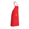 Branded Promotional RECYCLED COTTON APRON in Red Apron from Concept Incentives