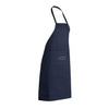 Branded Promotional RECYCLED COTTON APRON in Navy Blue Apron from Concept Incentives