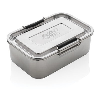 Branded Promotional RSC STAINLESS STEEL LUNCH BOX Metal Lunch Box from Concept Incentives