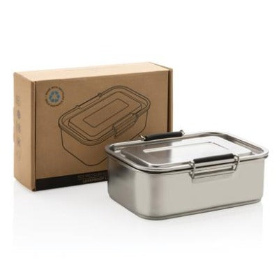 Branded Promotional RSC STAINLESS STEEL LUNCH BOX Metal Lunch Box from Concept Incentives