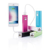 Branded Promotional BACK UP BATTERY in Cerise Pink Mobile Phone Battery Charger From Concept Incentives.