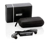 Branded Promotional SWISS PEAK CORDLESS EARBUDS in Black from Concept Incentives