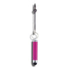 Branded Promotional KEYRING BALL PEN with Stylus Pen From Concept Incentives.