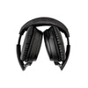 Branded Promotional SWISS PEAK ANC HEADPHONES in Black Earphones From Concept Incentives.
