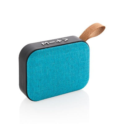 Branded Promotional FABRIC TREND SPEAKER in Blue Speakers From Concept Incentives.