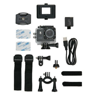 Branded Promotional ACTION CAMERA with 11 Accessories Camera From Concept Incentives.