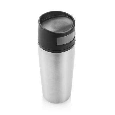 Branded Promotional AUTO BUTTON LEAK PROOF TRAVEL MUG TUMBLER Travel Mug From Concept Incentives.