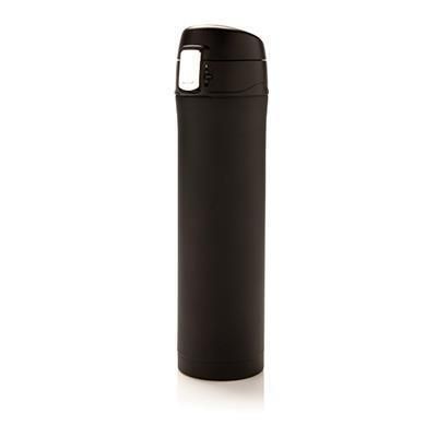 Branded Promotional EASY LOCK VACUUM FLASK Travel Mug From Concept Incentives.