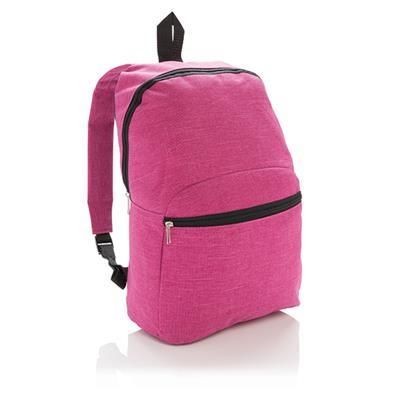 Branded Promotional CLASSIC TWO TONE BACKPACK RUCKSACK Bag From Concept Incentives.