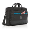 Branded Promotional ELITE 15,6 INCH USB RECHARGEABLE LAPTOP BAG in Black Bag From Concept Incentives.