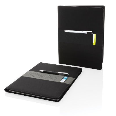 Branded Promotional A4 BASIC RPET PORTFOLIO from Concept Incentives