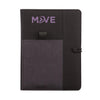 Branded Promotional KYOTO A5 NOTE BOOK COVER in Black Note Pad From Concept Incentives