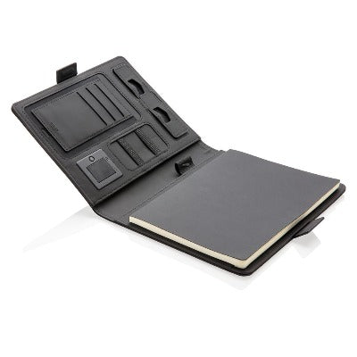Branded Promotional AIR 5W CORDLESS CHARGER NOTE BOOK COVER A5 Charger From Concept Incentives.