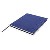 Branded Promotional DELUXE NOTE BOOK in Blue Notebook from Concept Incentives.