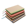 Branded Promotional ECO-FRIENDLY A5 KRAFT NOTE BOOK Notebook from Concept Incentives.