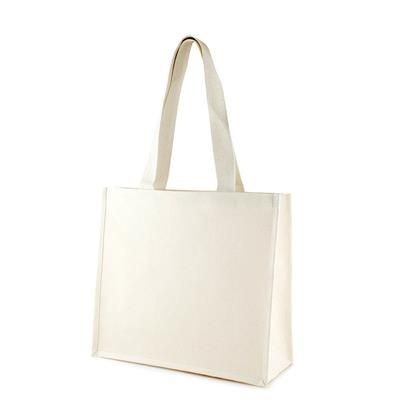 Branded Promotional PAA 10OZ LAMINATED CANVAS BAG with Long Cotton Webbing Handles Bag From Concept Incentives.