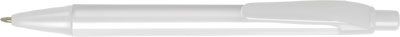Branded Promotional PANTHER EXTRA BALL PEN in All White Pen From Concept Incentives.