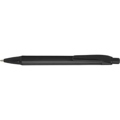 Branded Promotional PANTHER ECO BALL PEN in Black Pen From Concept Incentives.