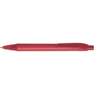 Branded Promotional PANTHER ECO BALL PEN in Red Pen From Concept Incentives.