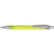 Branded Promotional PANTHER FROST BALL PEN in Frosted Yellow with Satin Silver Trim Pen From Concept Incentives.