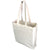 Branded Promotional PAXTON 8OZ NATURAL CANVAS SHOPPER TOTE BAG with Long Handles & Gusset Bag From Concept Incentives.