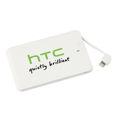 Branded Promotional CREDIT CARD DELUXE POWER BANK Charger From Concept Incentives.