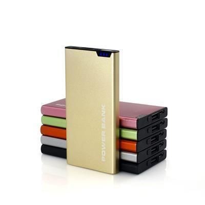 Branded Promotional ALUMINIUM METAL POWER BANK CHARGER 034 Charger From Concept Incentives.