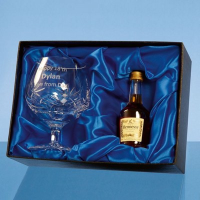 Branded Promotional BRANDY GIFT SET Spirit Drink From Concept Incentives.