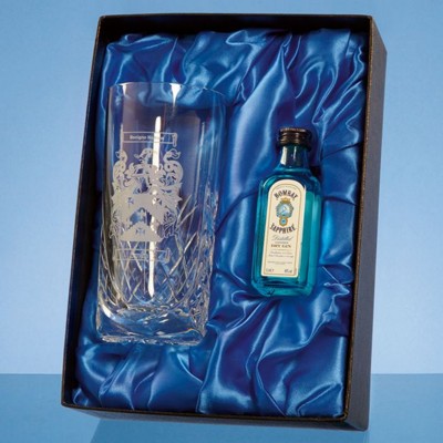 Branded Promotional GIN GIFT SET Spirit Drink From Concept Incentives.