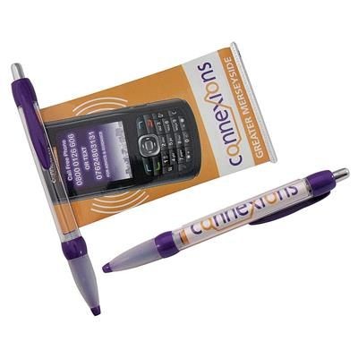 Branded Promotional PLASTIC BANNER PEN Pen From Concept Incentives.