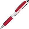 Branded Promotional CONTOUR TRICOLOUR BALL PEN Pen From Concept Incentives.