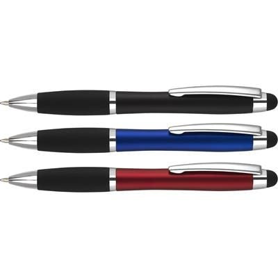 Branded Promotional CONTOUR-I GLOW BALL PEN Pen From Concept Incentives.