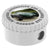 Branded Promotional ROUND PENCIL SHARPENER in White Pencil Sharpener From Concept Incentives.