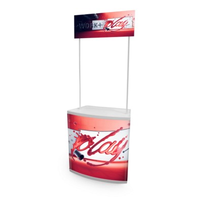 Branded Promotional PROMO COUNTER Counter Display Stand From Concept Incentives.