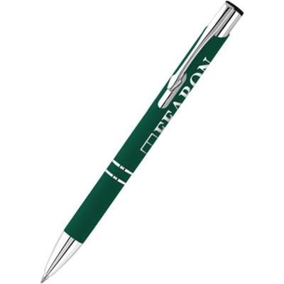 Branded Promotional ELECTRA CLASSIC DK SOFT BALL PEN Pen From Concept Incentives.