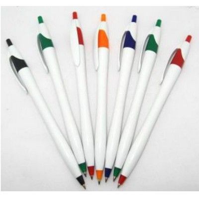 Branded Promotional TRIM COLOUR PEN Pen From Concept Incentives.