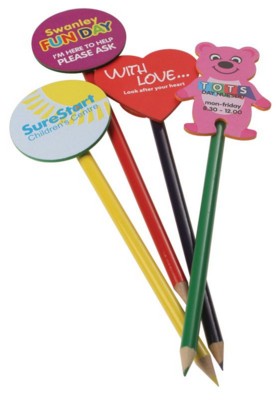 Branded Promotional PENCIL TOPPERS Pencil Topper From Concept Incentives.