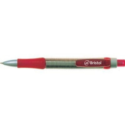 Branded Promotional FAT METAL SPRING BALL PEN Pen From Concept Incentives.