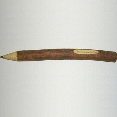 Branded Promotional TWIG PEN in Natural Pencil From Concept Incentives.