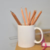 Branded Promotional PERSONALISED WOOD PENCIL SET 10PCK Pencil From Concept Incentives.