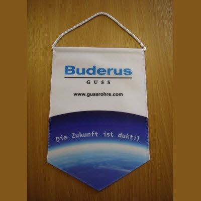 Branded Promotional PENNANT CHEVRON Pennant From Concept Incentives.
