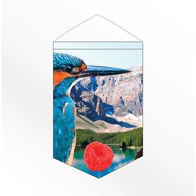 Branded Promotional TRIANGULAR PENNANT Pennant From Concept Incentives.