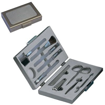 Branded Promotional EXECUTIVE LADIES GROOMING SET in Metal Box Manicure From Concept Incentives.