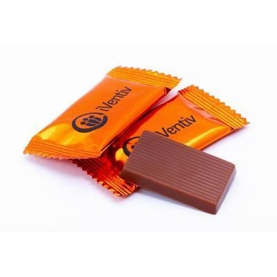 Branded Promotional MINI CHOCOLATE BARS PETIT Chocolate From Concept Incentives.