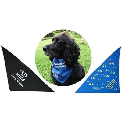 Branded Promotional TRANGULAR PET BANDANA Bandana From Concept Incentives.